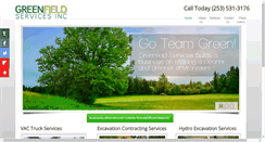Desktop Screenshot of greenfieldservicesinc.com